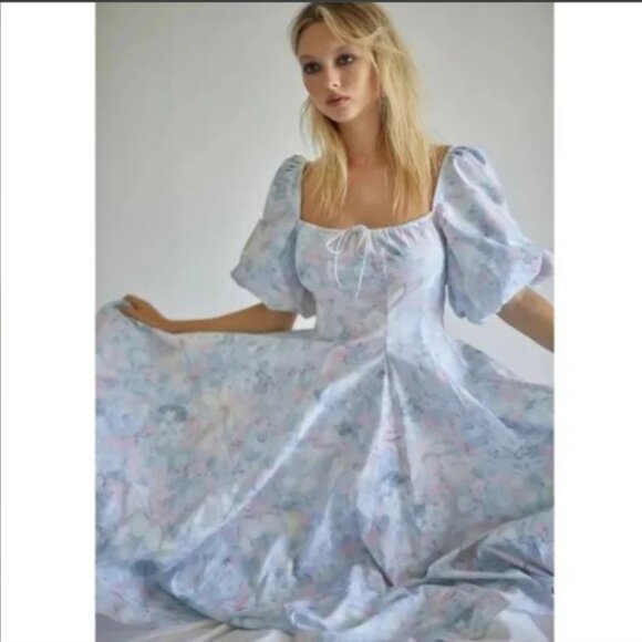 Selkie Monet Day Dress - Picture 6 of 7